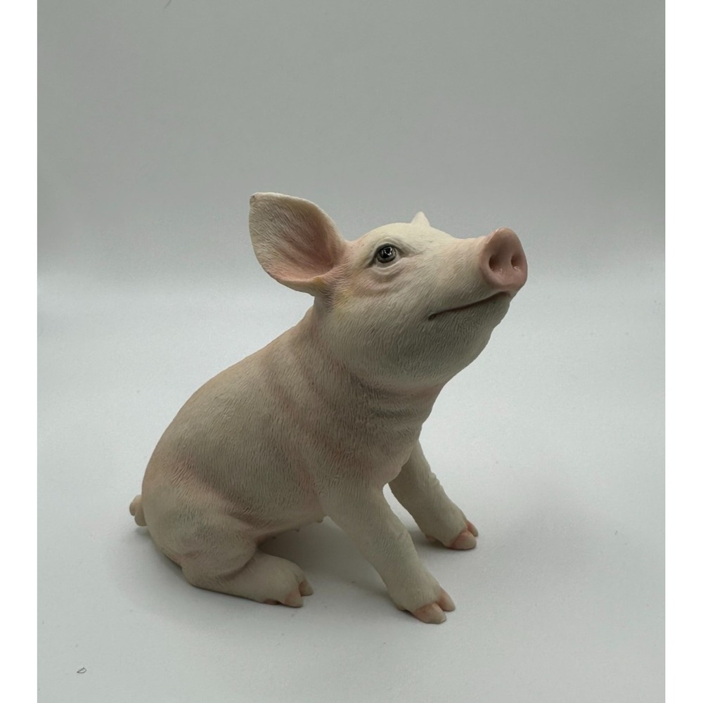 Veronese Design 4.33 in L Baby Pig Poly Resin